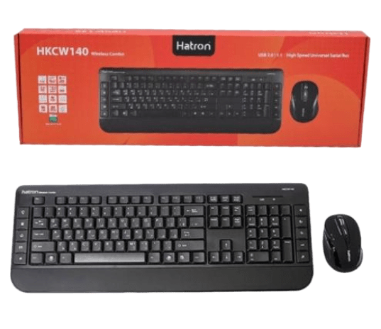 Mouse and Keyboard wireless Hatron hkcw140